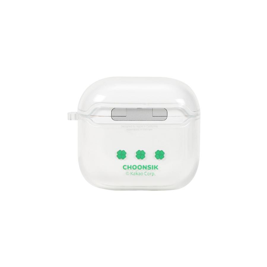 Kakao Friends - Lucky Burger Clover AirPods 4 Case (Choonsik)