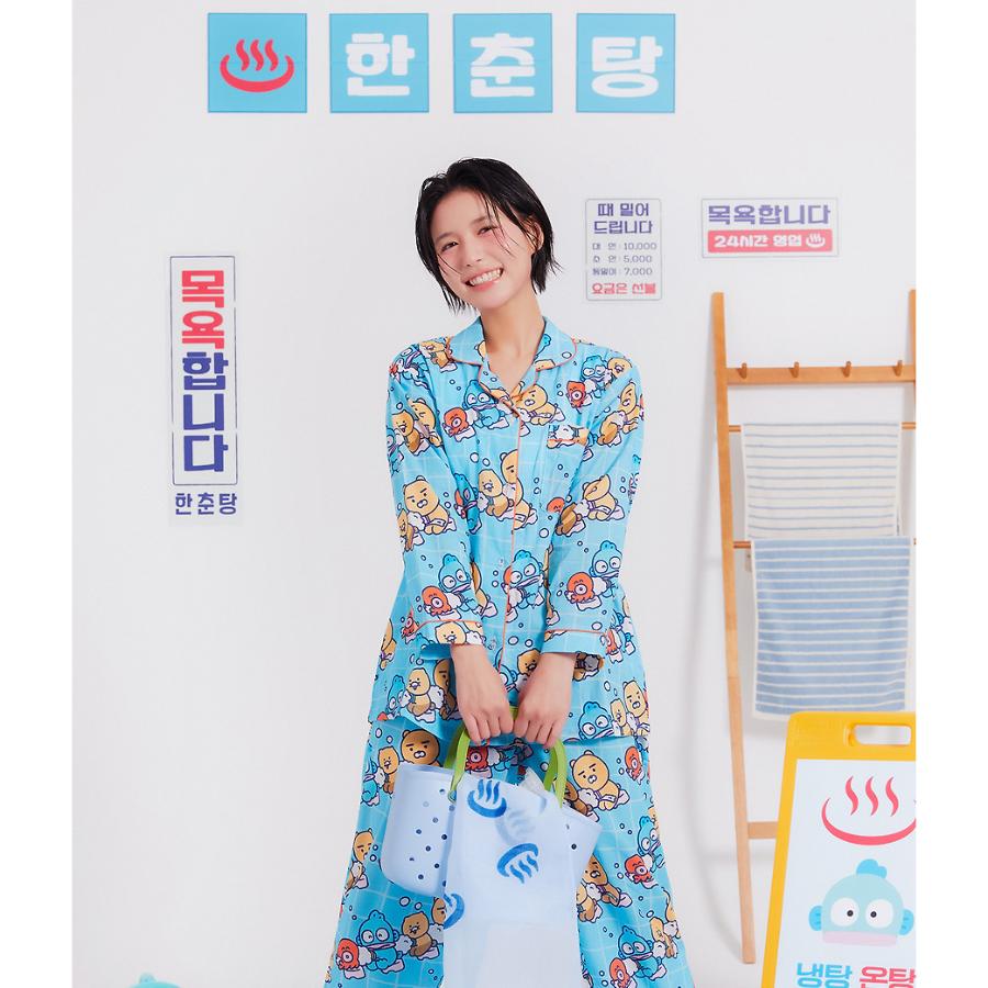 HANGYODON X Kakao Friends - Choonsik Long-Sleeve Pajamas