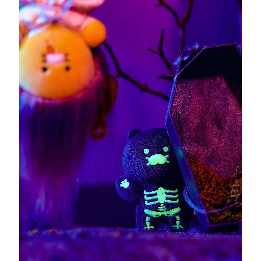 Kakao Friends - Nyangnyang Special Glow-in-the-Dark Skull Doll Keyring (Choonsik)