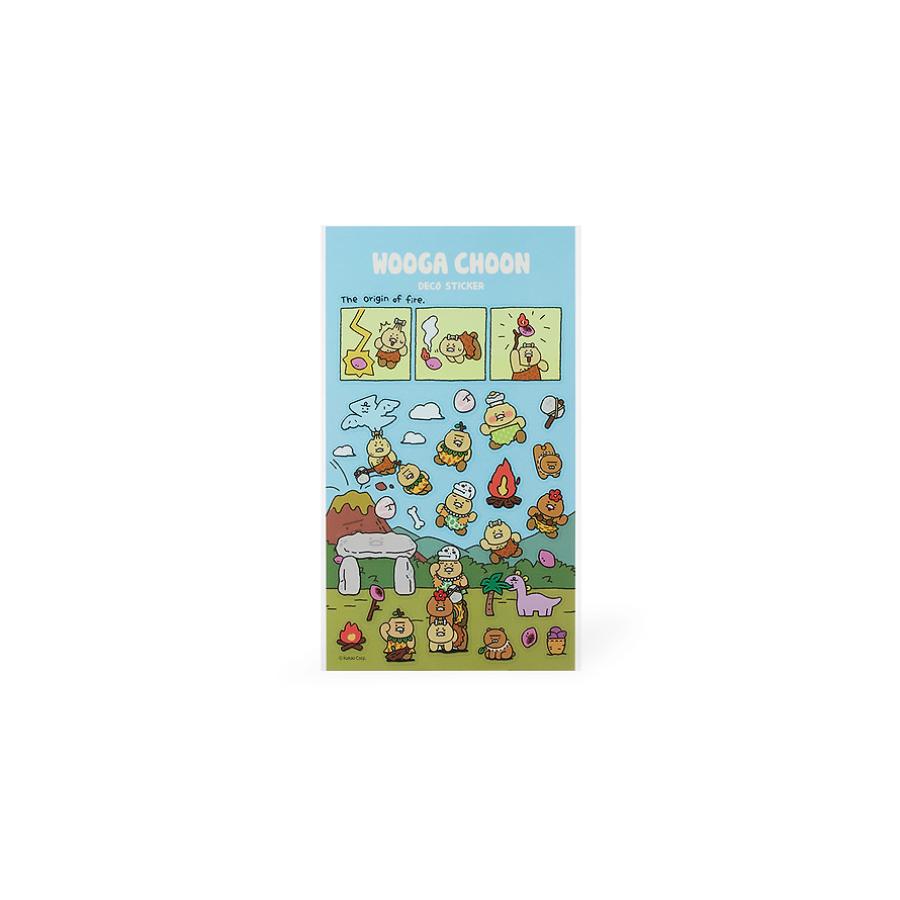 Kakao Friends - WOOGA CHOON Transparent Sticker (Friends)