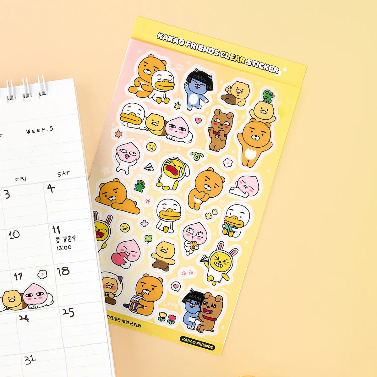 Kakao Friends - Deco Sticker