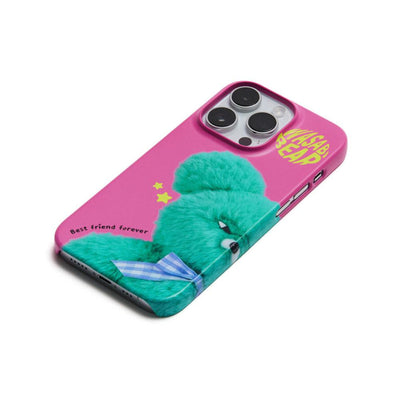 Kakao Friends - Wasabi Bear Face Phone Case