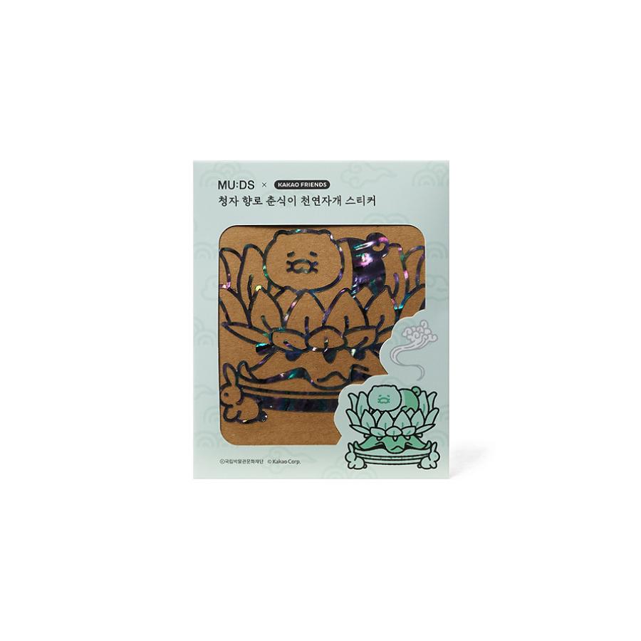 MU:DS x Kakao Friends - Celadon Incense Burner Natural Mother-of-Pearl Sticker (Choonsik)