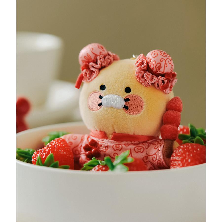 Kakao Friends - World Tour Chinese Cheongsam Doll Keyring (Choonsik)