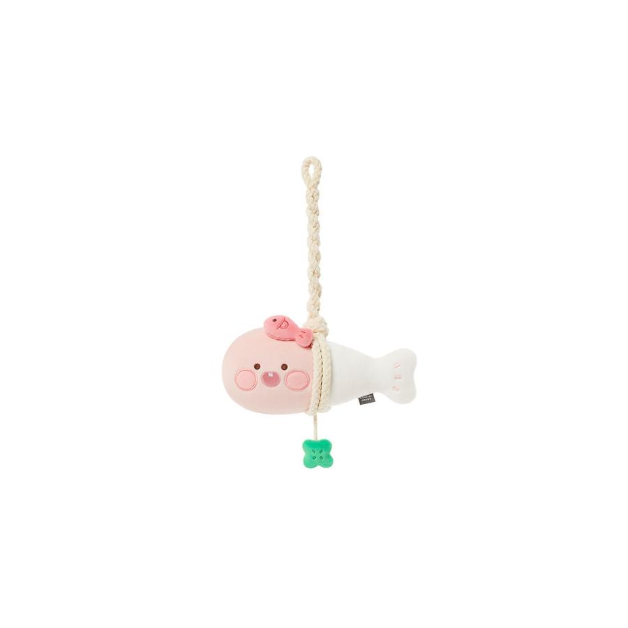 Kakao Friends - Fortune Apeach Pollack Hanging Plush Doll