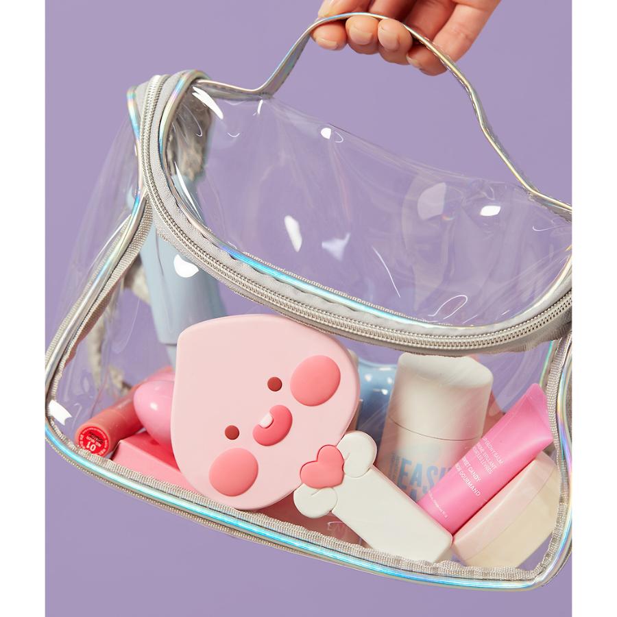 Kakao Friends - Little Apeach Face Mini Hand Mirror