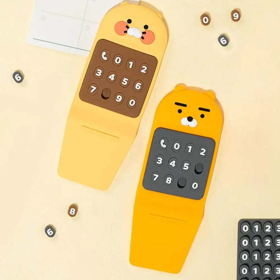Kakao Friends - Number Dashboard License Plate - Kakao Friends - number plate - Harumio