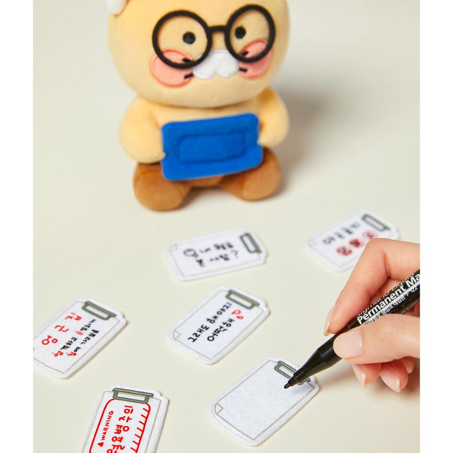 Kakao Friends - Office Worker Message Board Plush Doll (Choonsik)