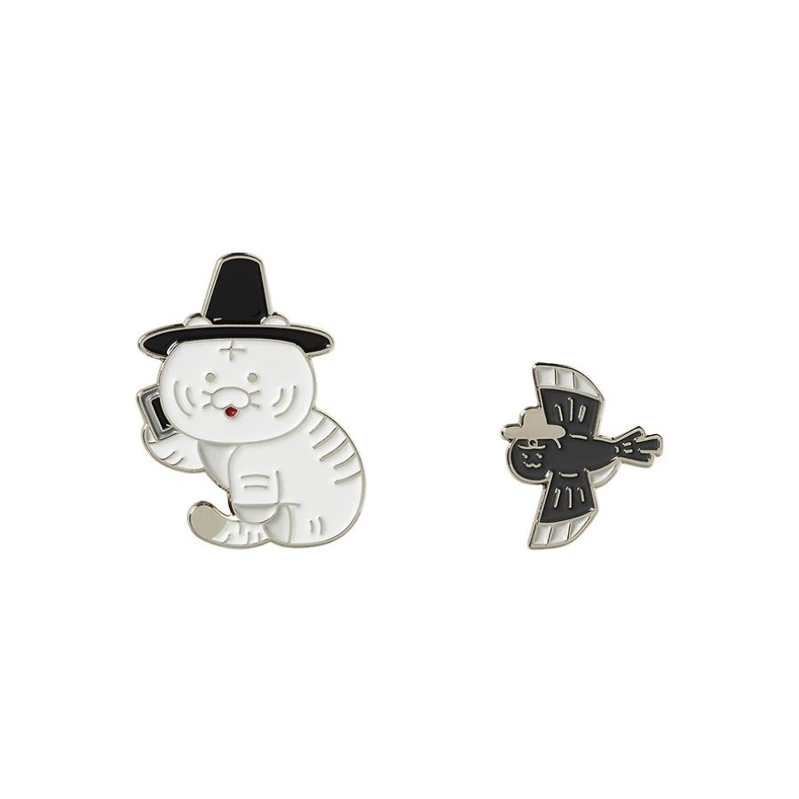 MU:DS x Kakao Friends - Hojakdo Badge 2-P Set (Choonsik & Jordy)