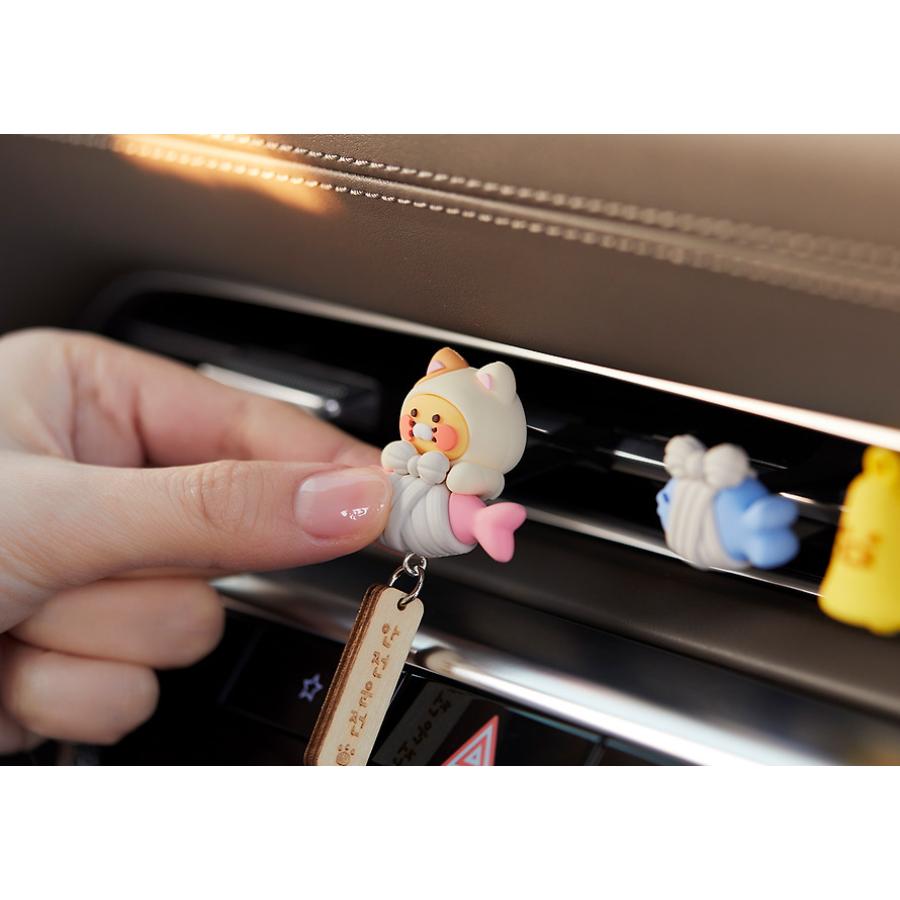 Kakao Friends - Nyangnyang Safe Driving Air Vent Figure (Choonsik)