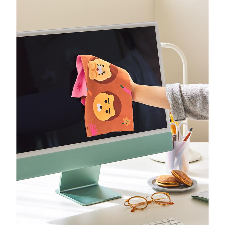 Daye Kim x Kakao Friends - Squirrel Multi Microfiber Cleaner (Ryan & Choonsik)