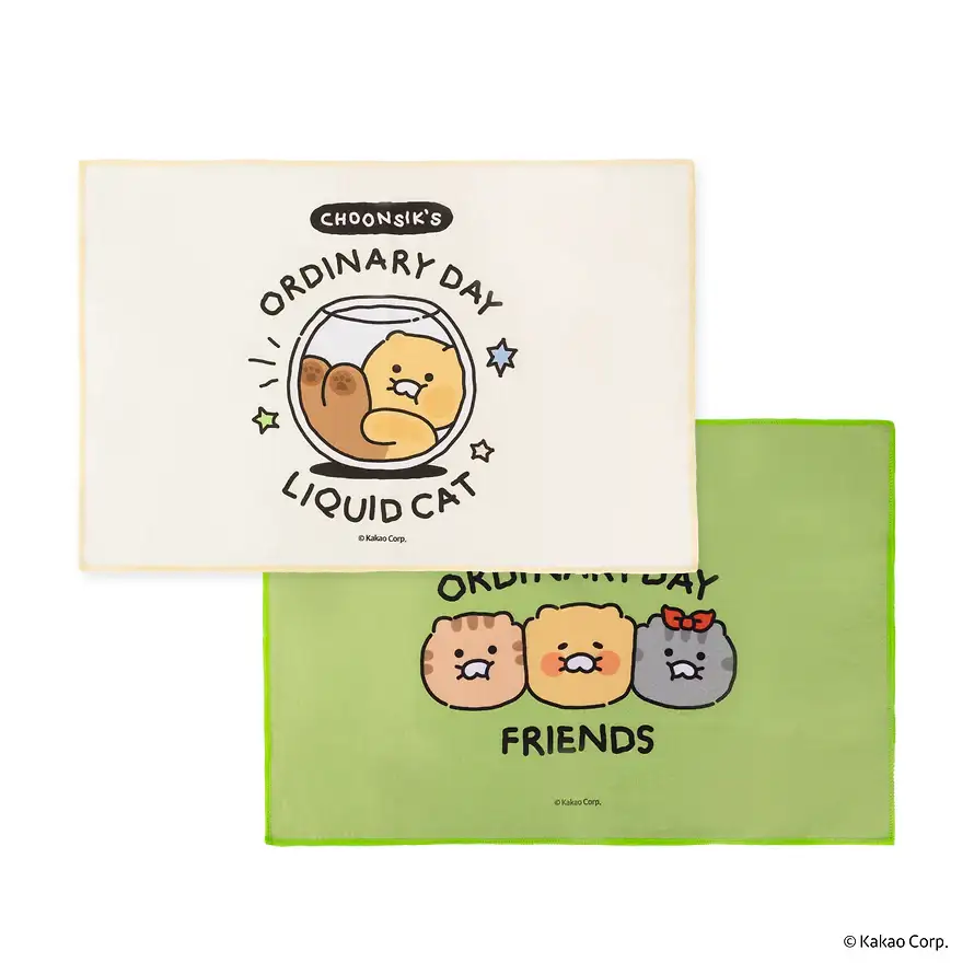 NASSAU x Kakao Friends - Choonsik Daily Yoga Hand Towel - Kakao Friends - Hand towel - Harumio