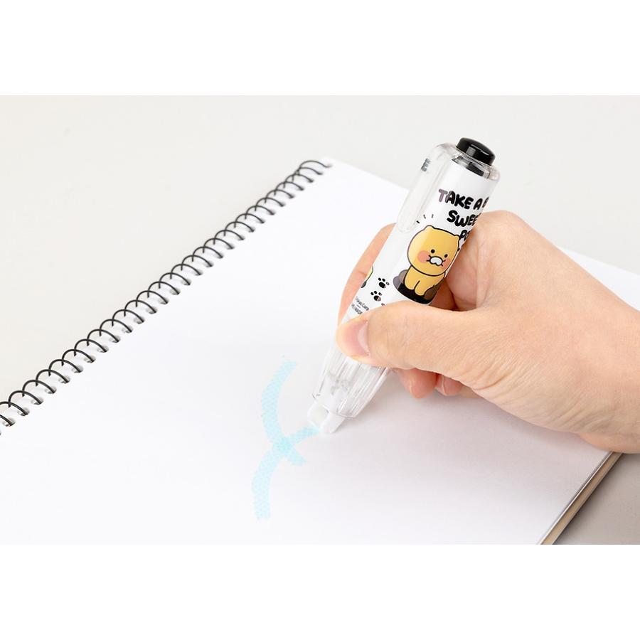 Kakao Friends - Monotone Knock-type Double-sided Tape Cover (Choonsik)