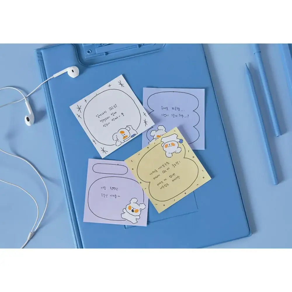 Kakao Friends - AnkokoAnko Rice Cake Memopad - Kakao Friends - Home & Living, Accessories - Harumio