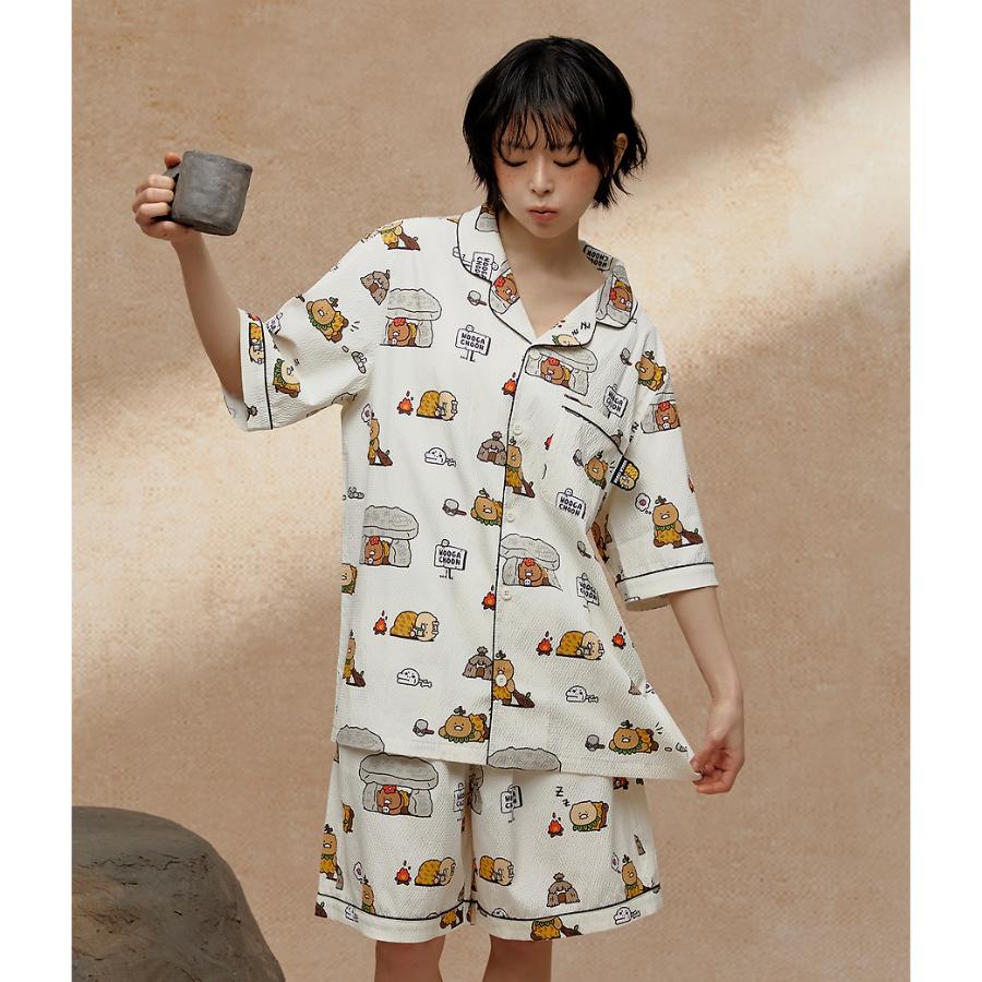 Kakao Friends - WOOGA CHOON Men Seersucker Pajamas (Choonsik)