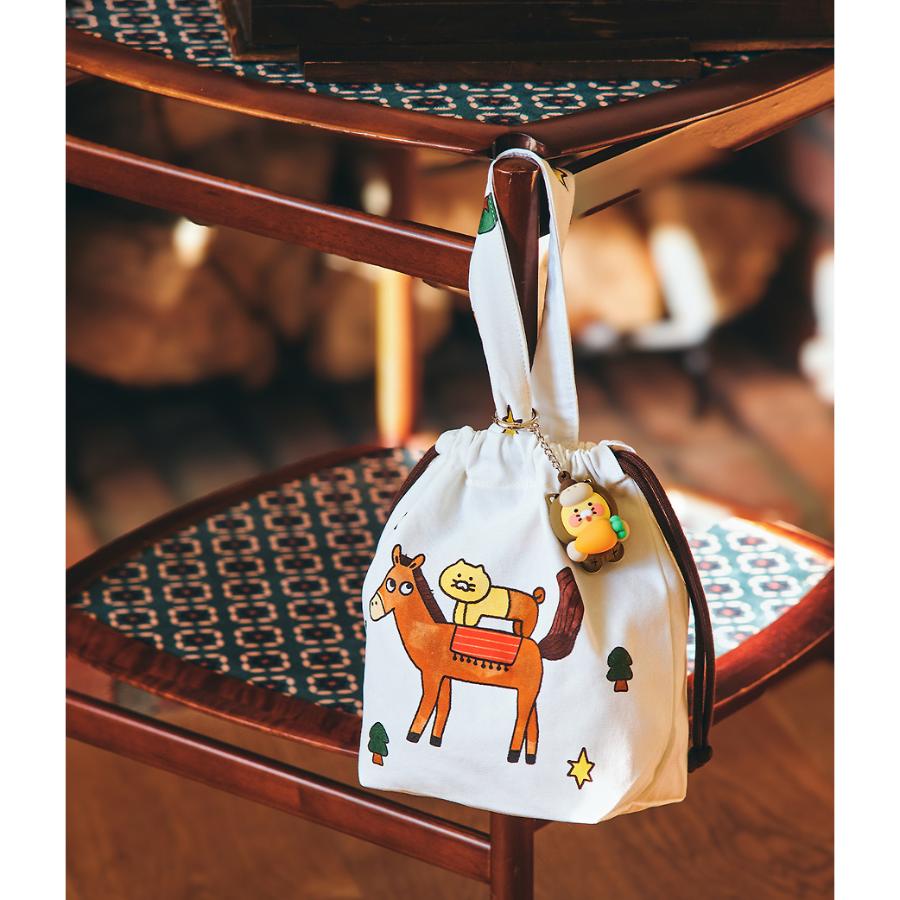 Kakao Friends - Lucky Pony Day Handle Pouch Bag (Choonsik)