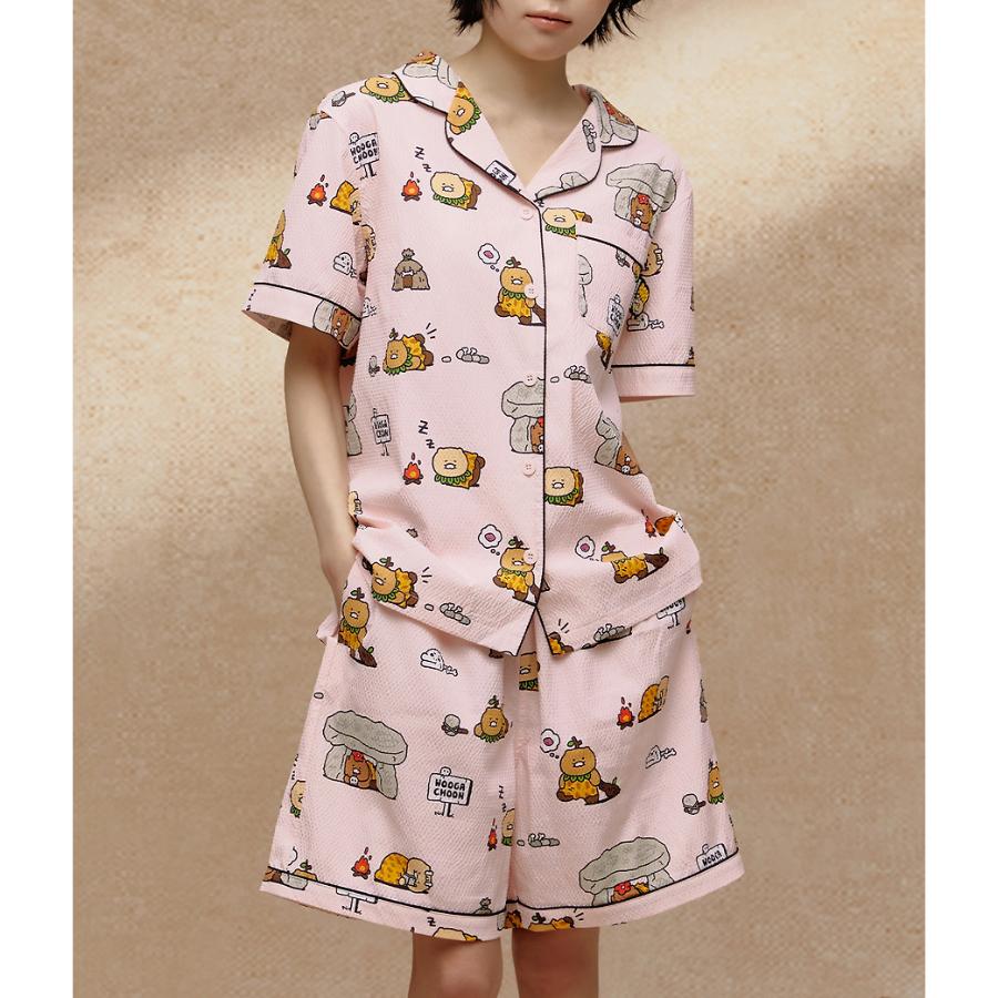 Kakao Friends - WOOGA CHOON Women Seersucker Pajamas (Choonsik)