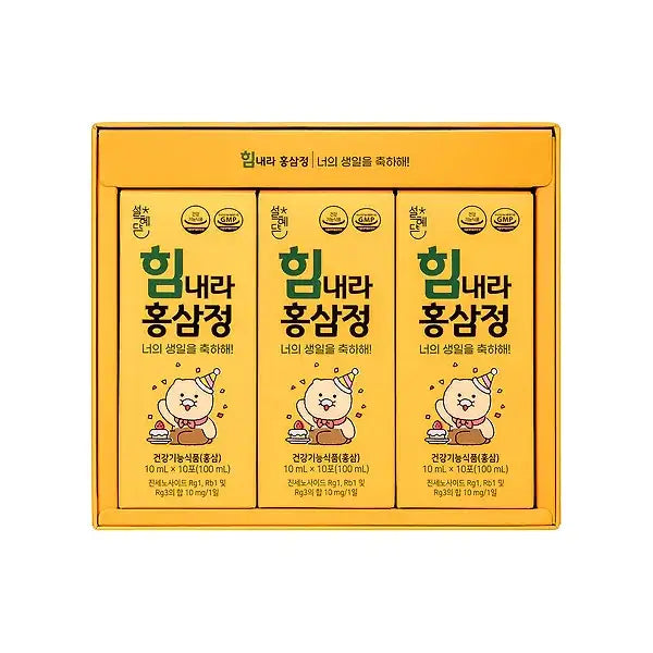Seol Hye-dam x Kakao Friends - Choonsik Happy Birthday! Red Ginseng - Kakao Friends - Supplements - Harumio