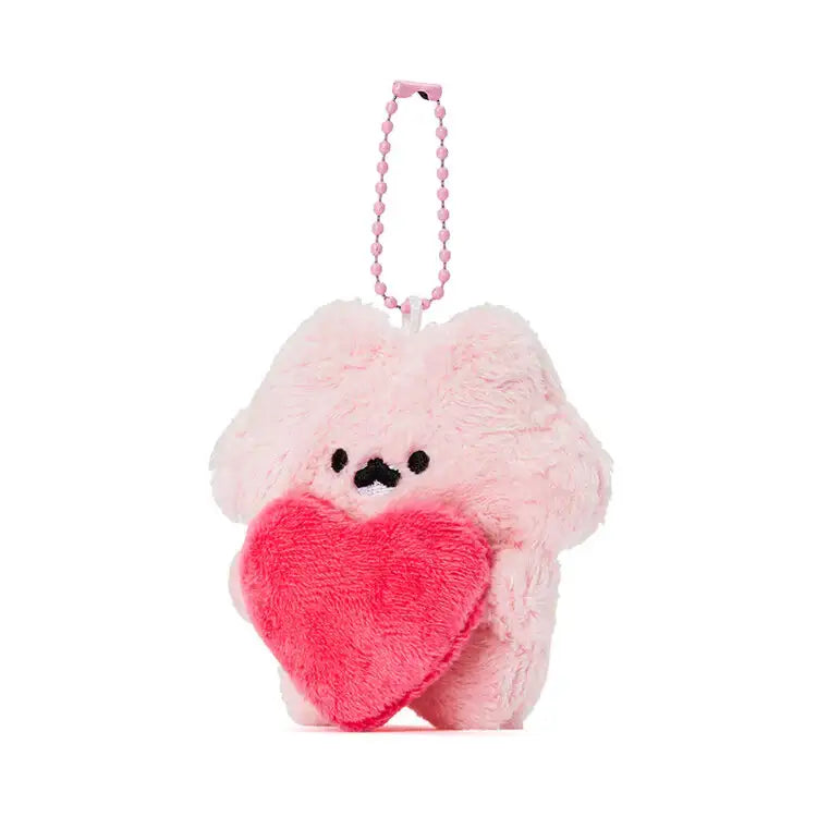 Kakao Friends - Ddoangzzi Pingto King Heart Mini Doll Keyring