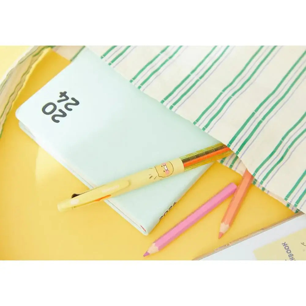 Kakao Friends - Choonsik Little Sketchbook 3-Color Multi-Pen - Kakao Friends - Pen - Harumio