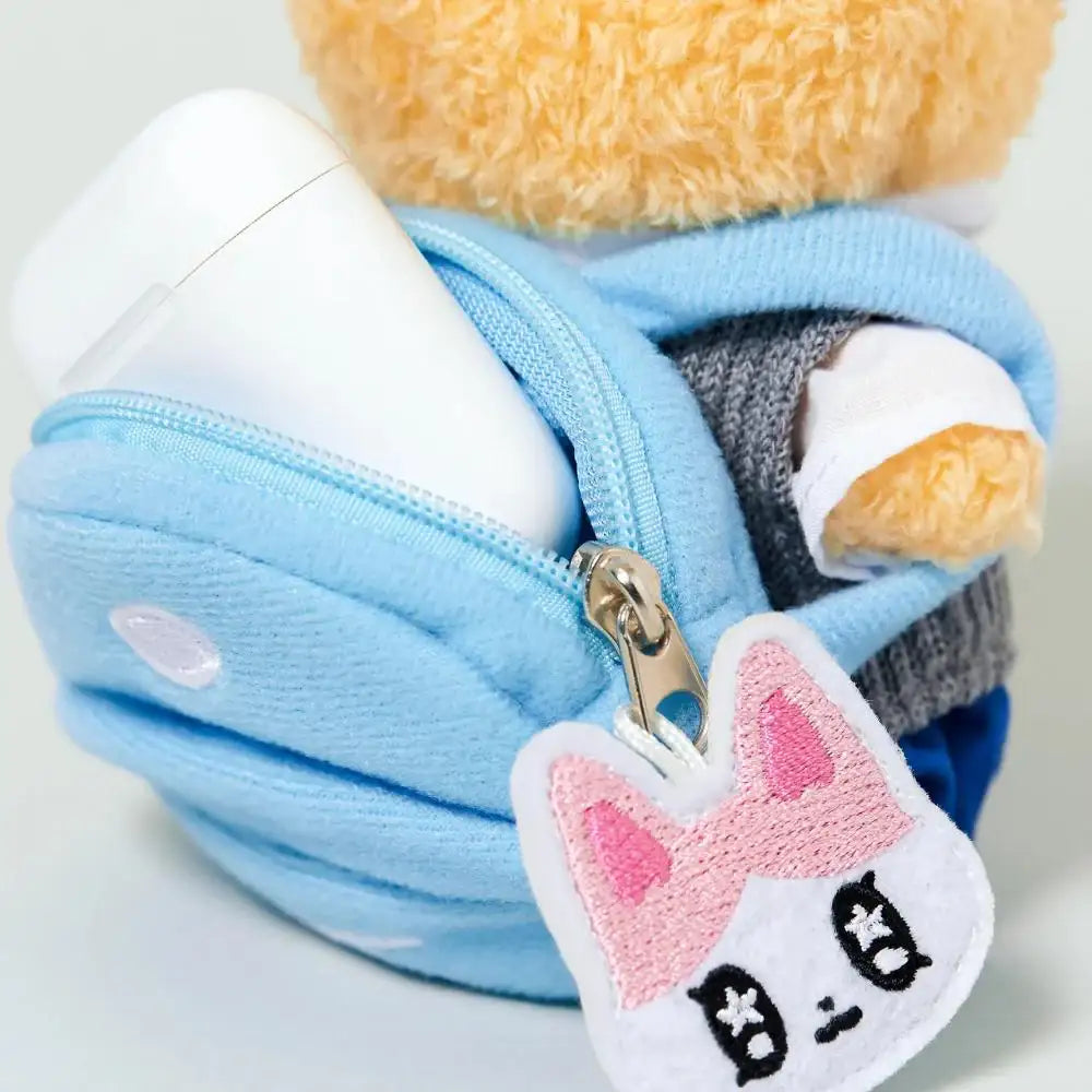 Kakao Friends - Choonsik Bus Mini Pouch Keyring (New Student) - Kakao Friends - Keyring - Harumio