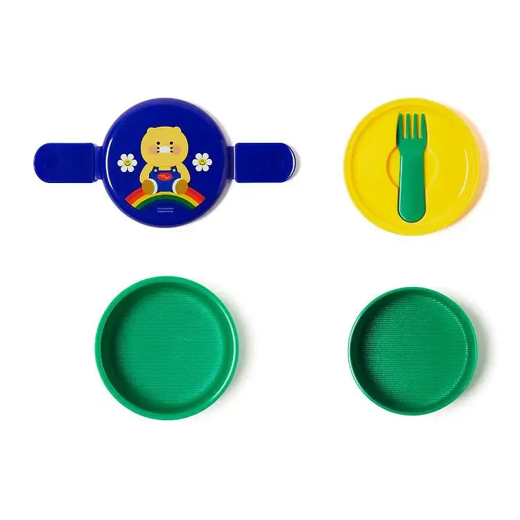Kakao Friends x Wiggle Wiggle - Choonsik 2-Tier Lunch Box - Kakao Friends - Home & Living, Accessories - Harumio