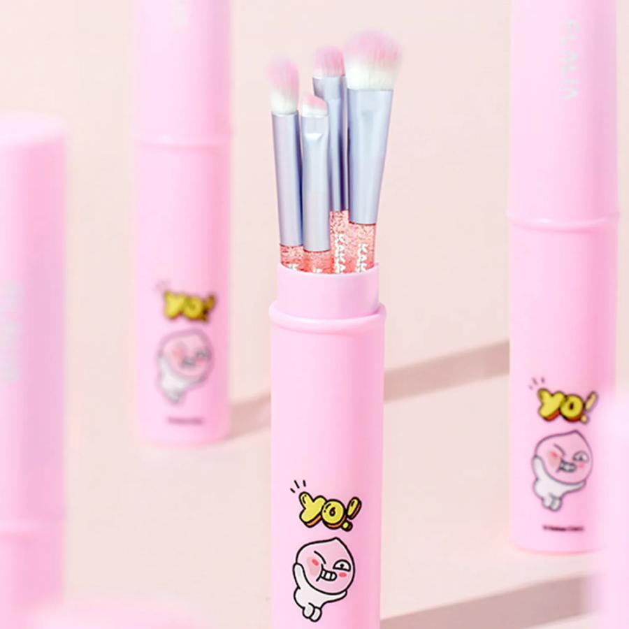 FLALIA x Kakao Friends - Apeach Brush Kit 4 Types