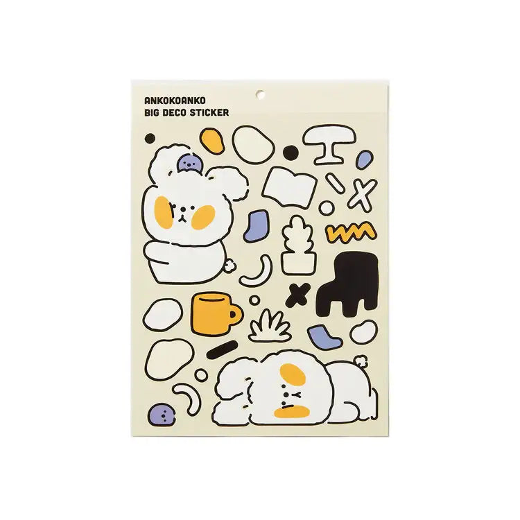 Kakao Friends - AnkokoAnko Big Deco Sticker - Kakao Friends - Home & Living, Accessories - Harumio