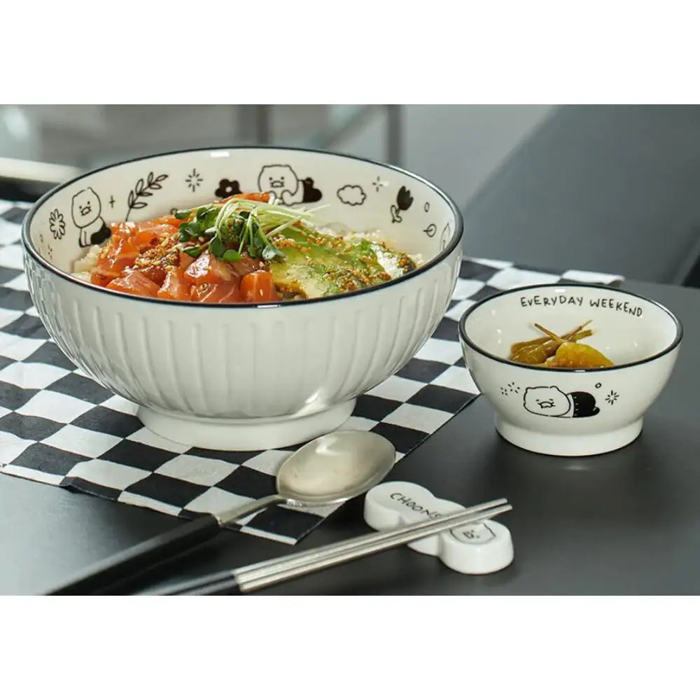 Kakao Friends - Doodle Doodle Choonsik Noodle Set - Kakao Friends - Home & Living, Accessories - Harumio