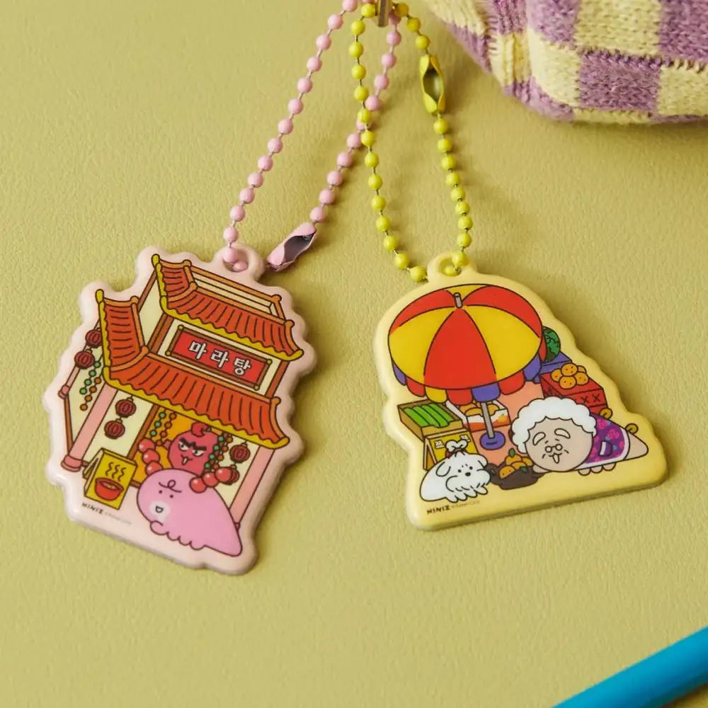 Kakao Friends - Chordy Town Malan Keyring (Random) - Kakao Friends - Keyring - Harumio