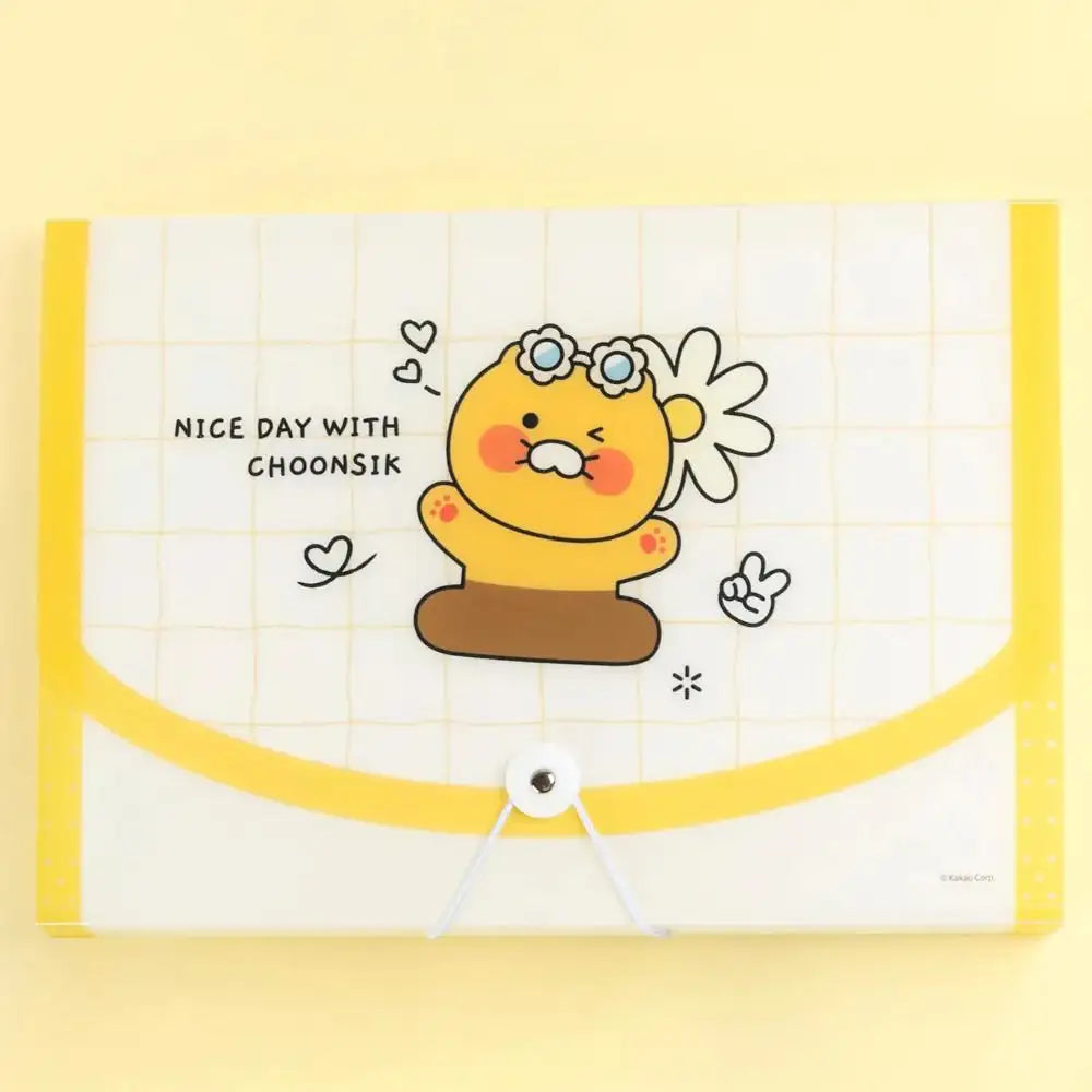 Kakao Friends - 12-Pocket Accordion File - Kakao Friends - Accordion File - Harumio