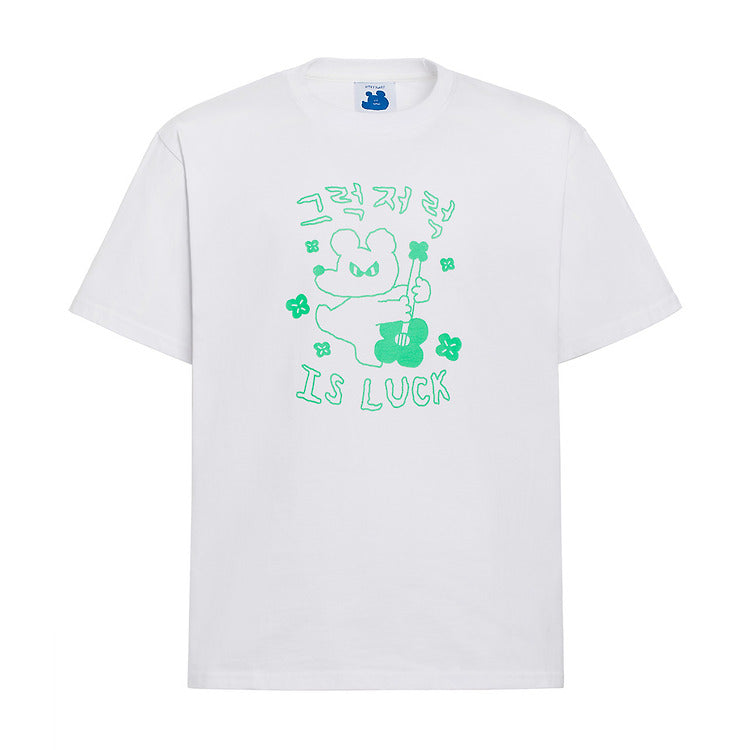 Kakao Friends - Sukeydokey Is Luck Short Sleeve T-Shirt