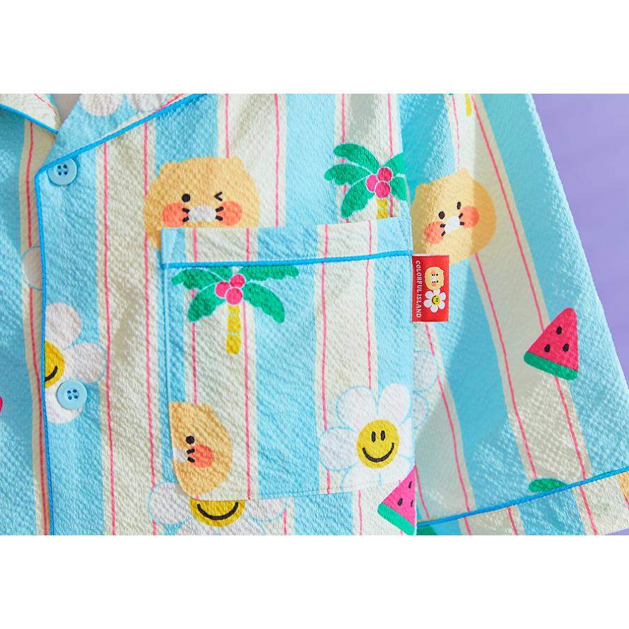 Wiggle Wiggle x Kakao Friends - Choonsik Cooling Pajamas Set - Wiggle Wiggle x Kakao Friends - Pajama Set - Harumio