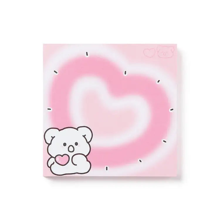 Kakao Friends - Cute Bear Rice Cake Memopad - Kakao Friends - Home & Living, Accessories - Harumio