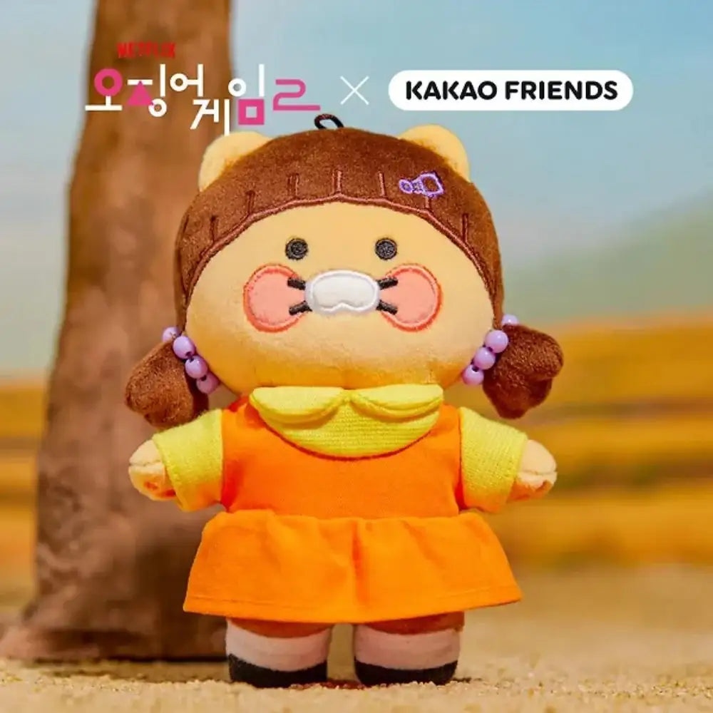Netflix Squid Game 2 x Kakao Friends - Choonsik Keyring - Kakao Friends - Keyring - Harumio