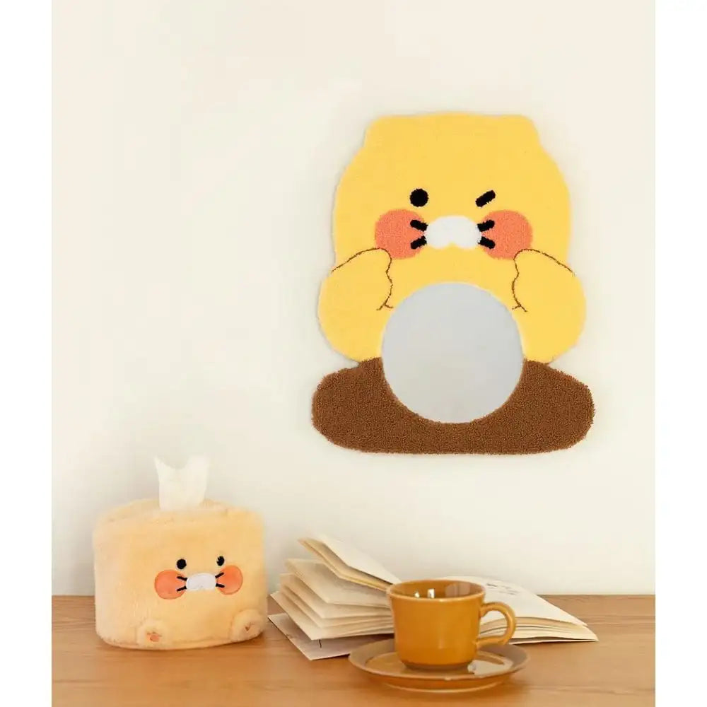 Kakao Friends - Choonsik Boucle Tufting Mirror - Kakao Friends - Mirror - Harumio