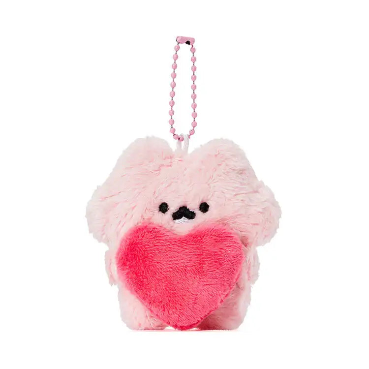 Kakao Friends - Ddoangzzi Pingto King Heart Mini Doll Keyring