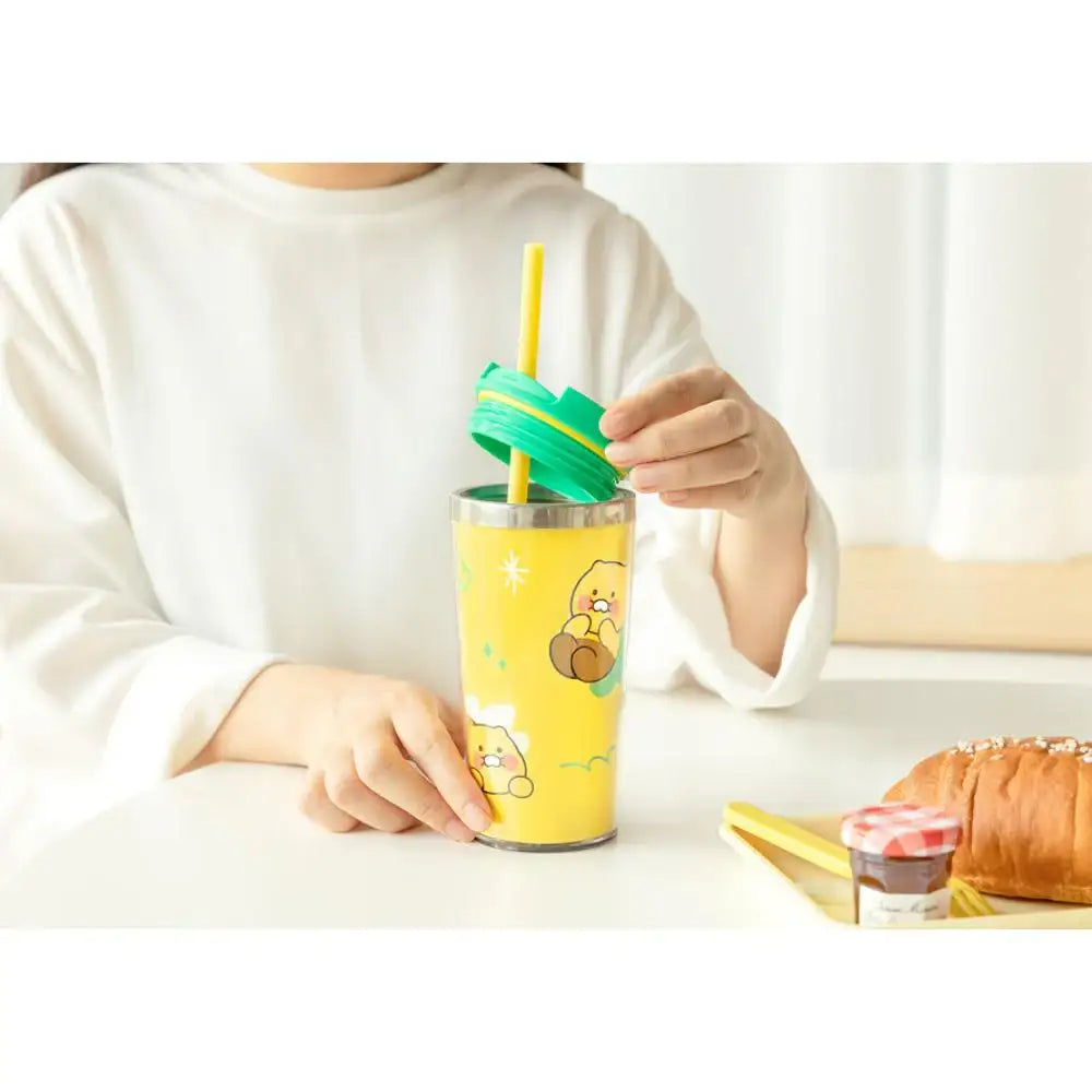 Kakao Friends - Choonsik Graphic Stainless Steel Tumbler - Kakao Friends - Home & Living, Accessories - Harumio