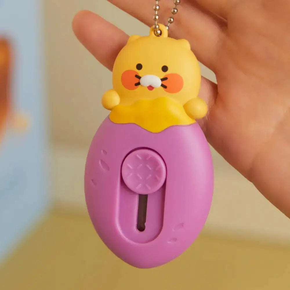 Kakao Friends - Choonsik Mini Utility Knife - Kakao Friends - Cutter Keyring - Harumio