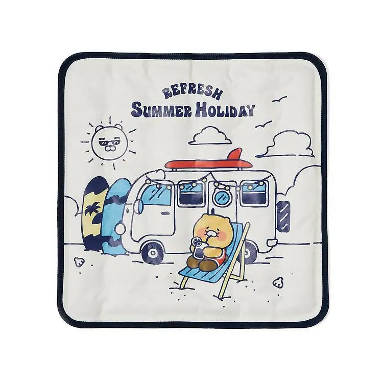 Kakao Friends - Choonsik Summer Holiday Cool Mat - Kakao Friends - Mat - Harumio
