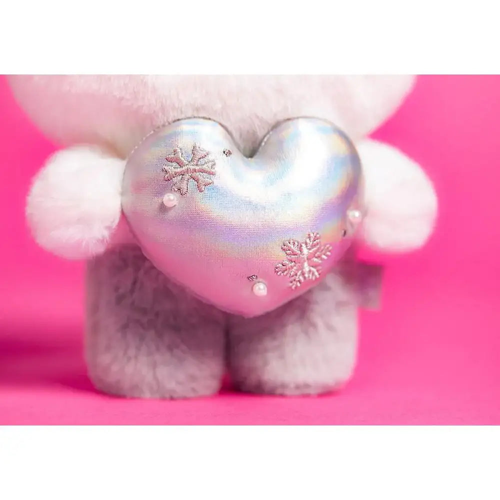Kakao Friends - White Silver Snowflake Heart Plush Doll - Kakao Friends - Plush Doll - Harumio