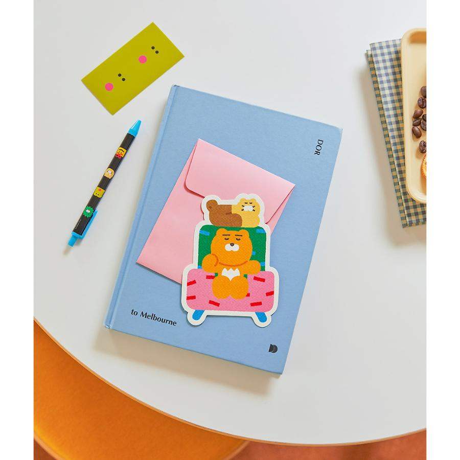 Daye Kim x Kakao Friends - Ryan & Choonsik Card Set (Sofa)