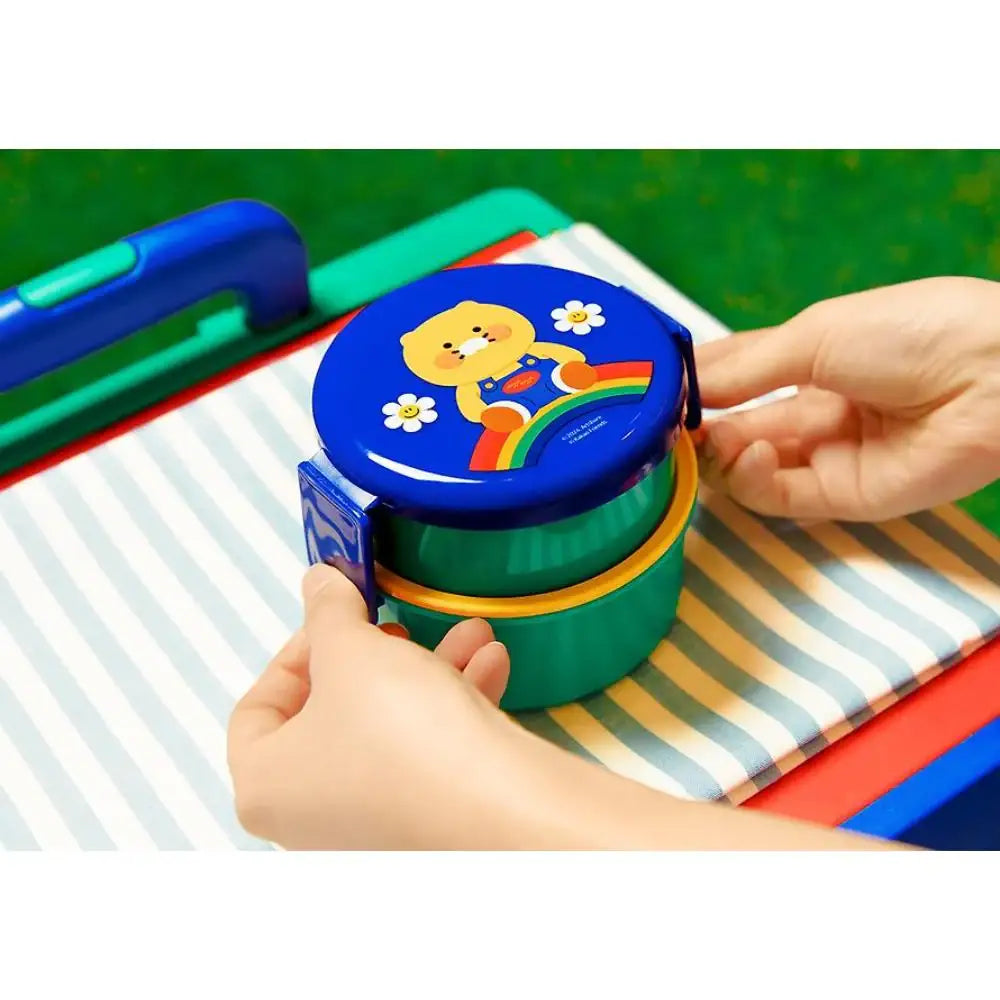 Kakao Friends x Wiggle Wiggle - Choonsik 2-Tier Lunch Box - Kakao Friends - Home & Living, Accessories - Harumio