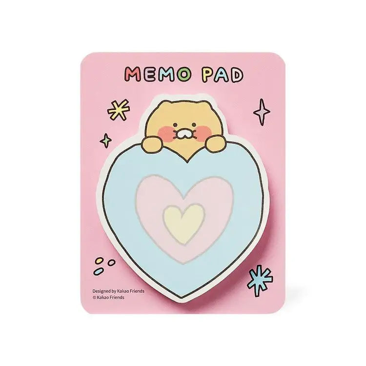 Kakao Friends - Choonsik Heart Daily Sticky Note - Kakao Friends - Sticky note - Harumio
