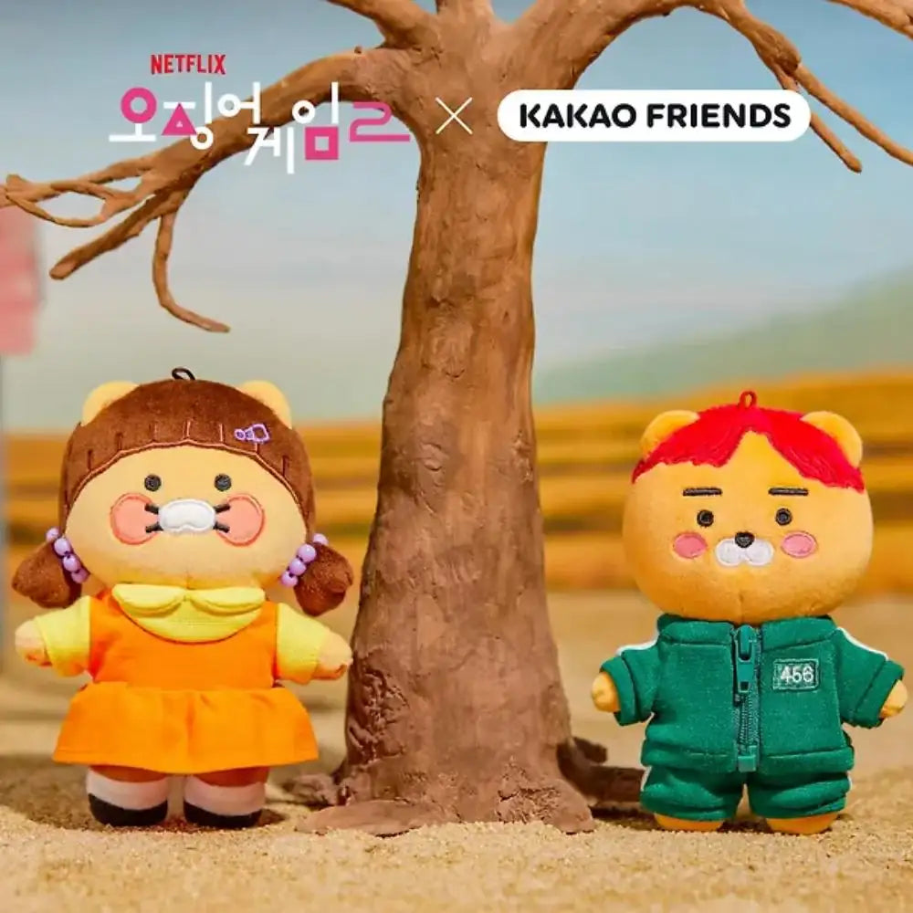 Netflix Squid Game 2 x Kakao Friends - Choonsik Keyring - Kakao Friends - Keyring - Harumio