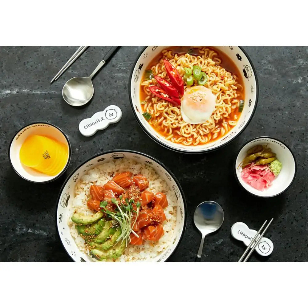 Kakao Friends - Doodle Doodle Choonsik Noodle Set - Kakao Friends - Home & Living, Accessories - Harumio