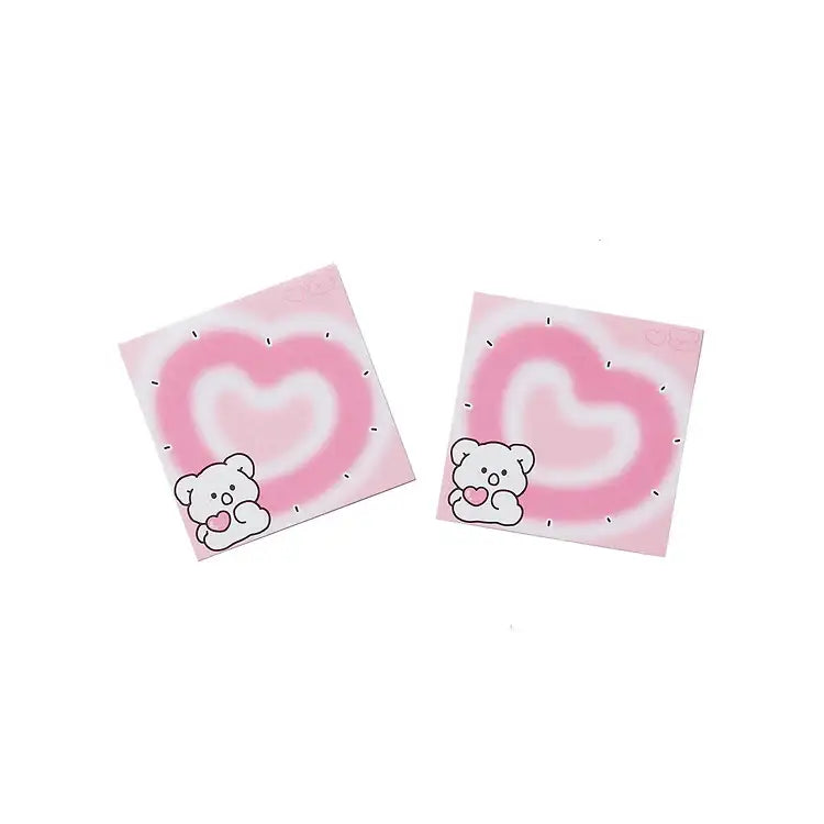 Kakao Friends - Cute Bear Rice Cake Memopad - Kakao Friends - Home & Living, Accessories - Harumio