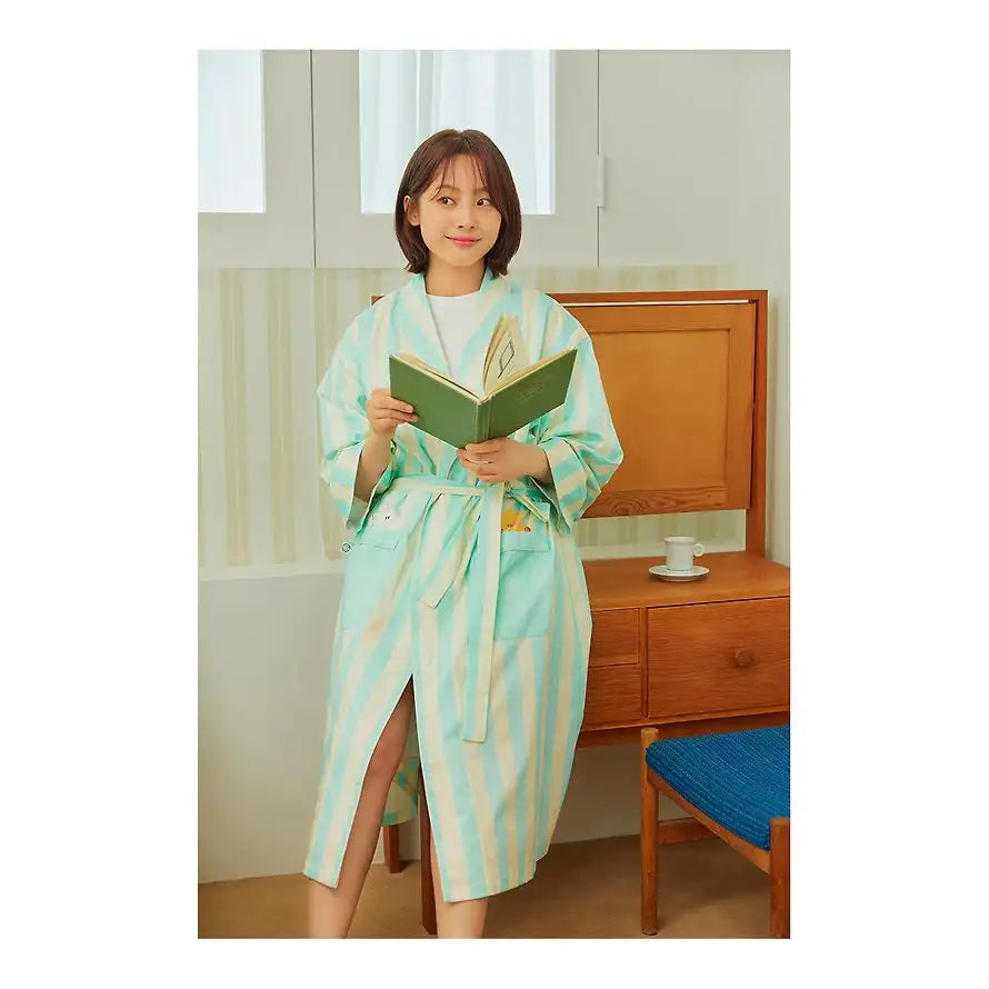 Apricot Studios x Kakao Friends - Choonsik Bathrobe - Kakao Friends - Bathrobe - Harumio