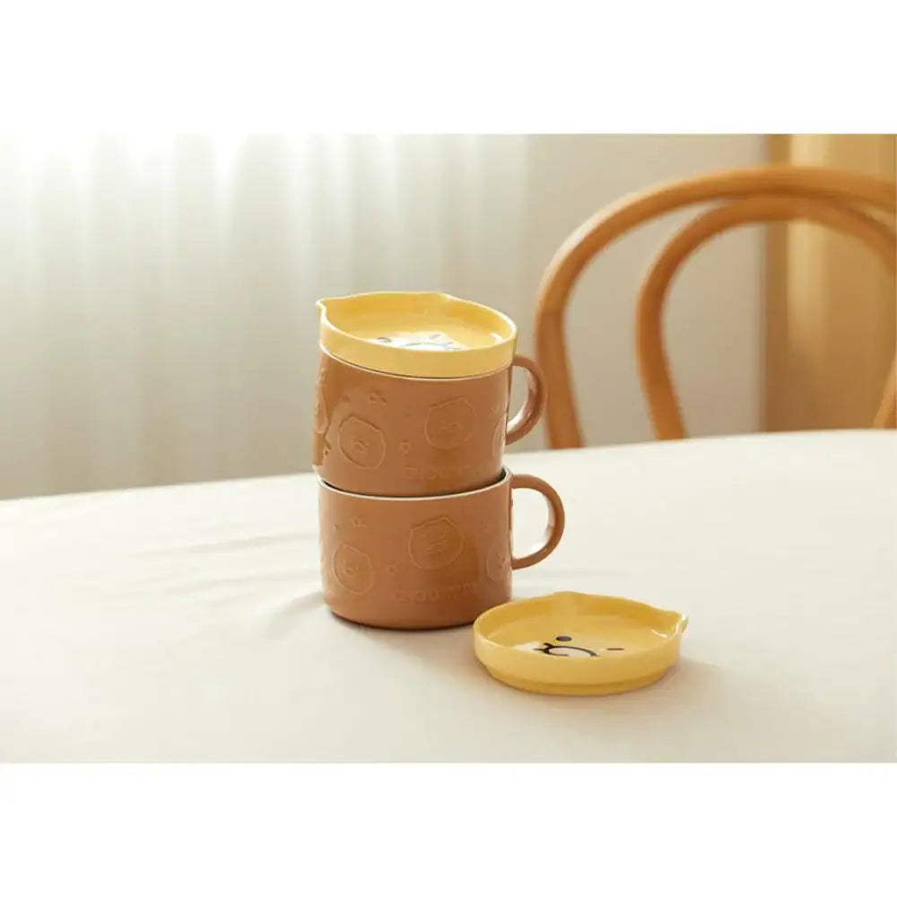 Kakao Friends - Choonsik Face Lid Cereal Bowl - Kakao Friends - Home & Living, Accessories - Harumio