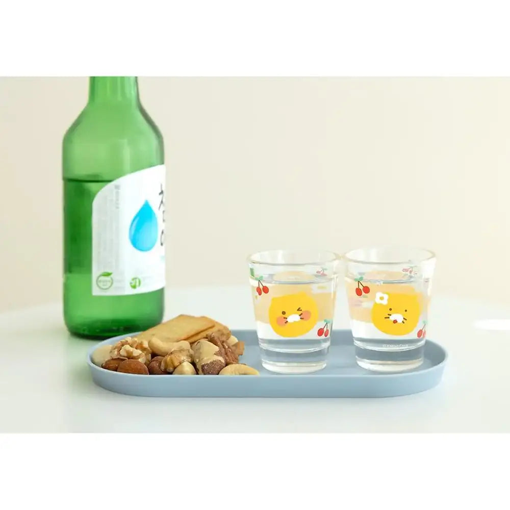 Kakao Friends - Choonsik Glass Cup 4P Set - Kakao Friends - Glass Cup - Harumio